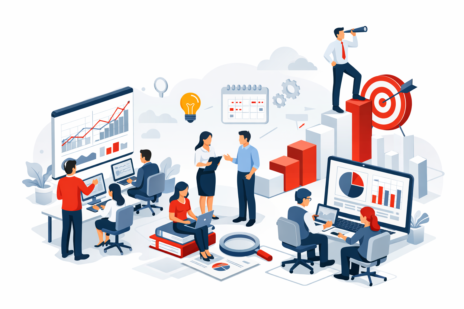 Team collaboration at Lambros Analytics